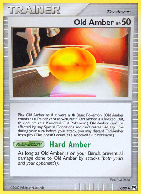 Old Amber Arceus 89