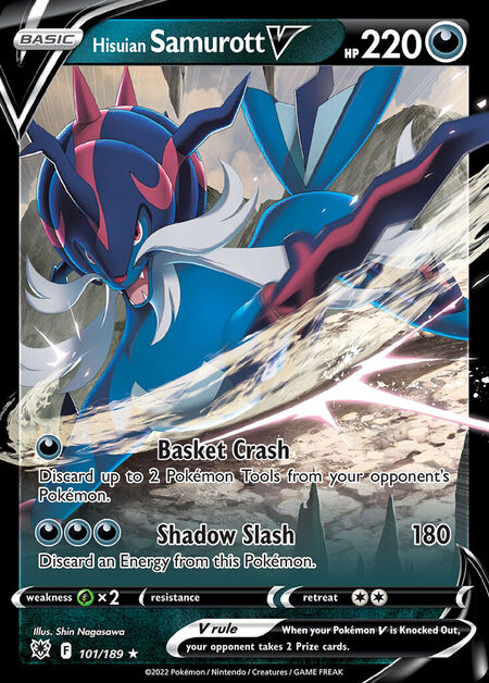 Hisuian Samurott V ASR 101