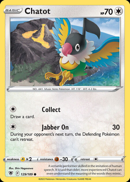 Chatot ASR 129