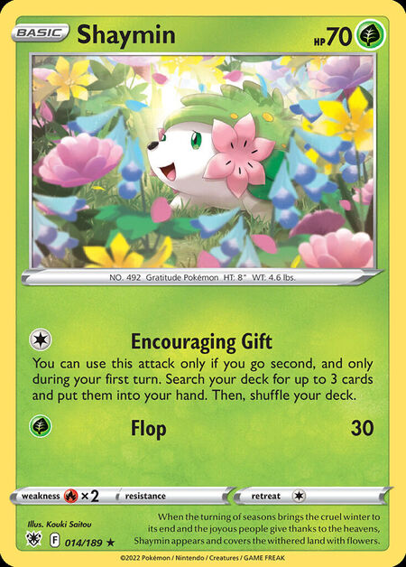 Shaymin ASR 14