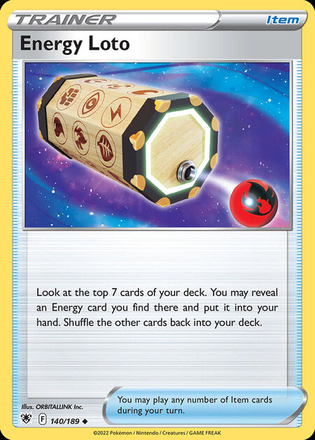 Energy Loto ASR 140