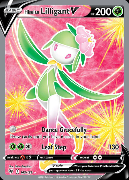 Hisuian Lilligant V ASR 162