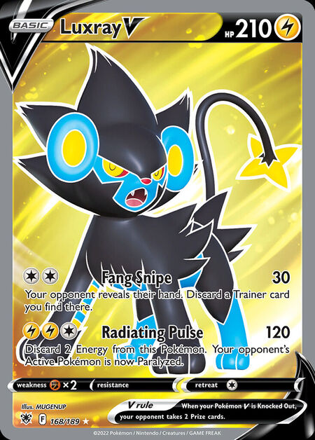 Luxray V ASR 168