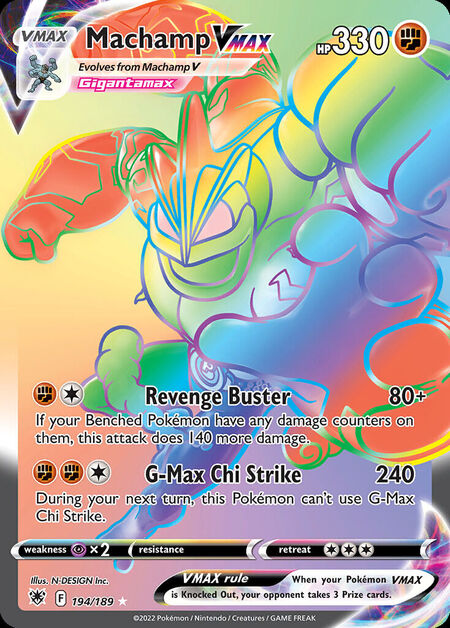 Machamp VMAX ASR 194