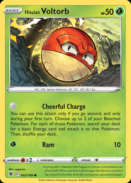 Hisuian Voltorb ASR 2