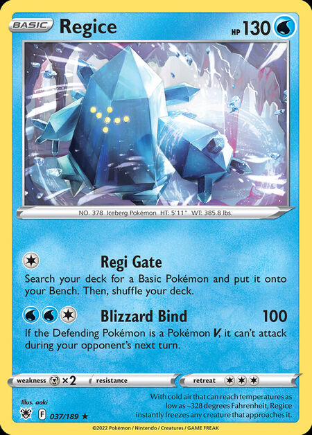 Regice ASR 37