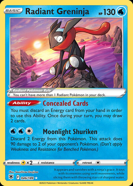 Radiant Greninja ASR 46