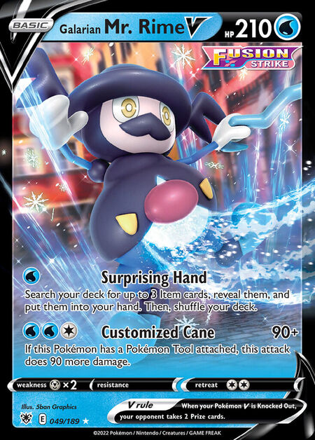 Galarian Mr. Rime V ASR 49