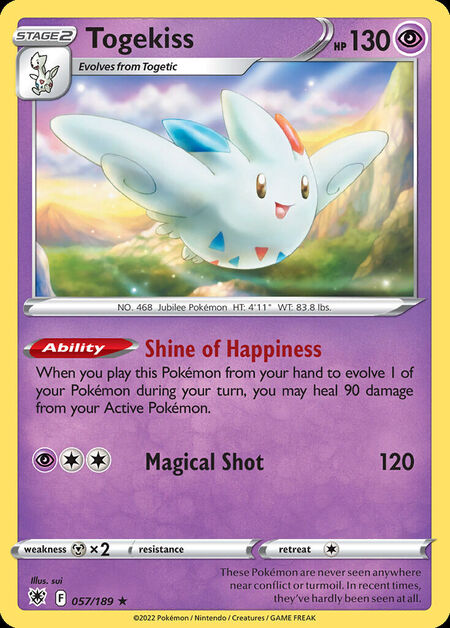 Togekiss ASR 57