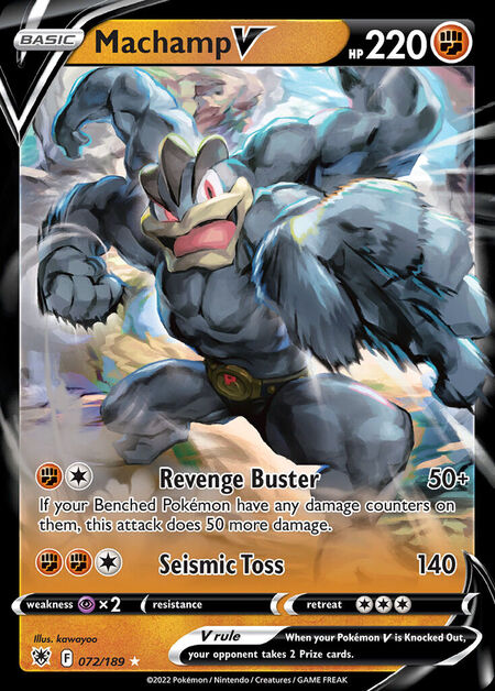 Machamp V ASR 72