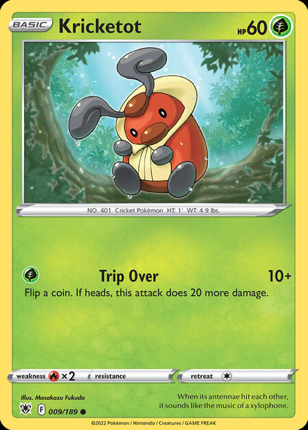 Kricketot ASR 9