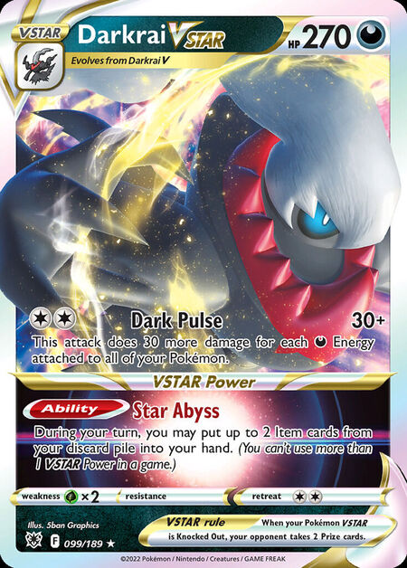 Darkrai VSTAR ASR 99