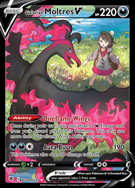 Galarian Moltres V ASR TG20
