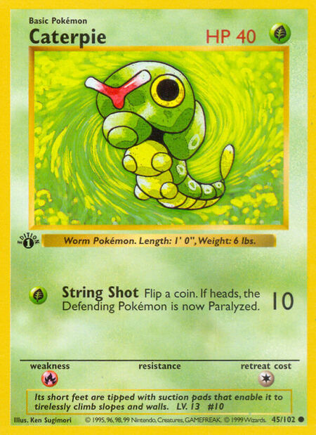 Caterpie Base Set 45