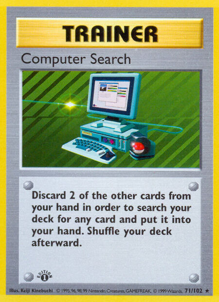 Computer Search Base Set 71