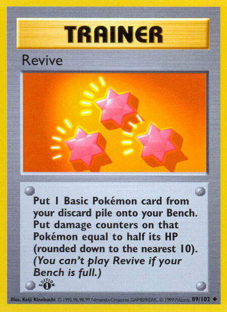 Revive Base Set 89