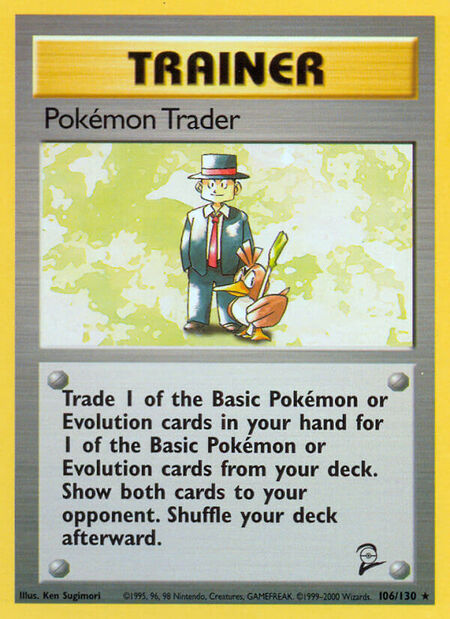 Pokémon Trader Base Set 2 106