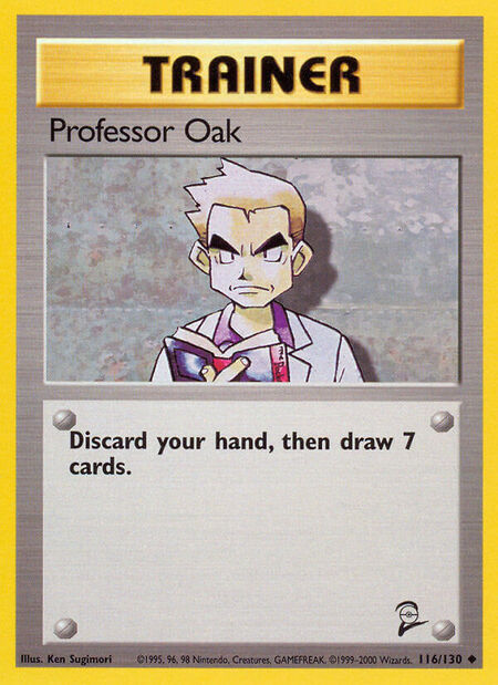 Professor Oak Base Set 2 116