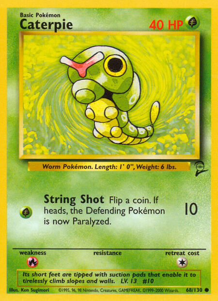 Caterpie Base Set 2 68