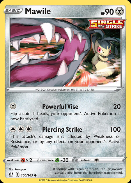 Mawile Battle Styles 100
