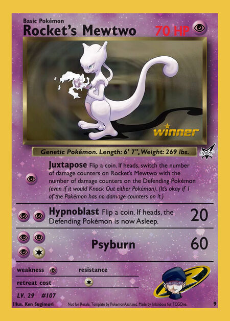 Rocket's Mewtwo BEST 8