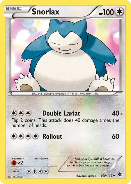 Snorlax Boundaries Crossed 109