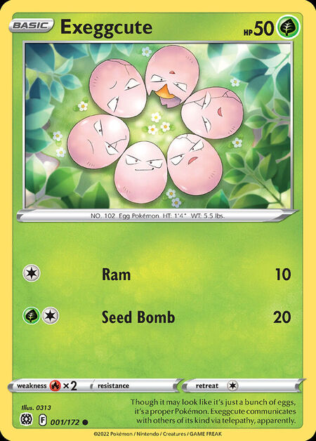Exeggcute BRS 1