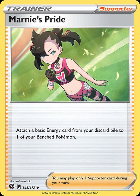 Marnie's Pride BRS 145