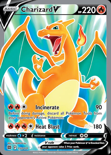 Charizard V BRS 153