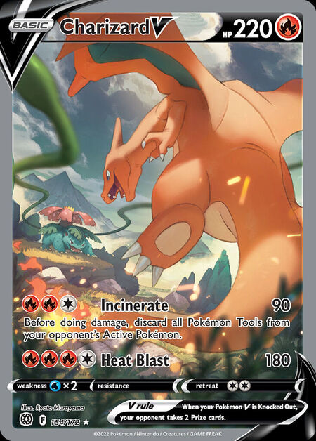 Charizard V BRS 154