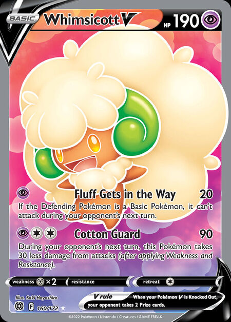 Whimsicott V BRS 160