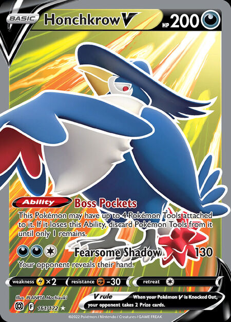 Honchkrow V BRS 161
