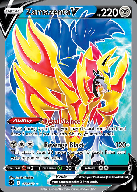 Zamazenta V BRS 163