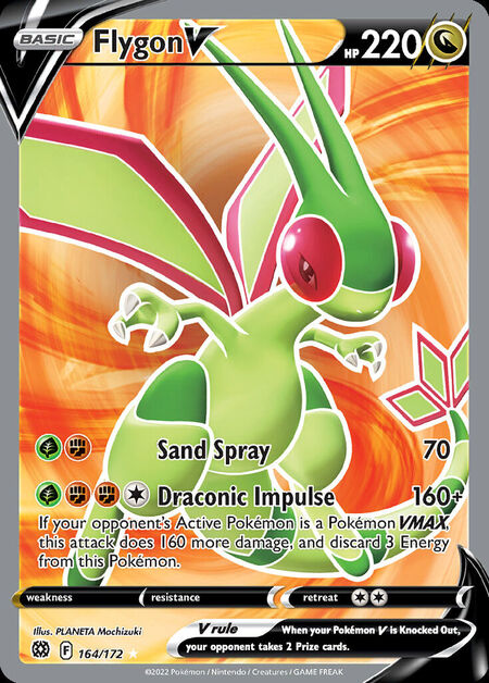 Flygon V BRS 164
