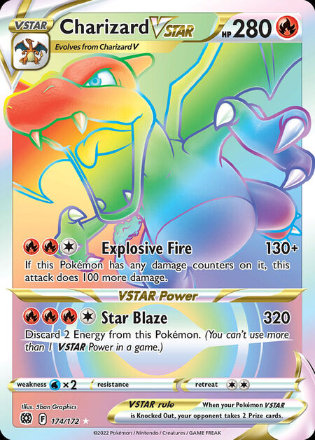 Charizard VSTAR BRS 174