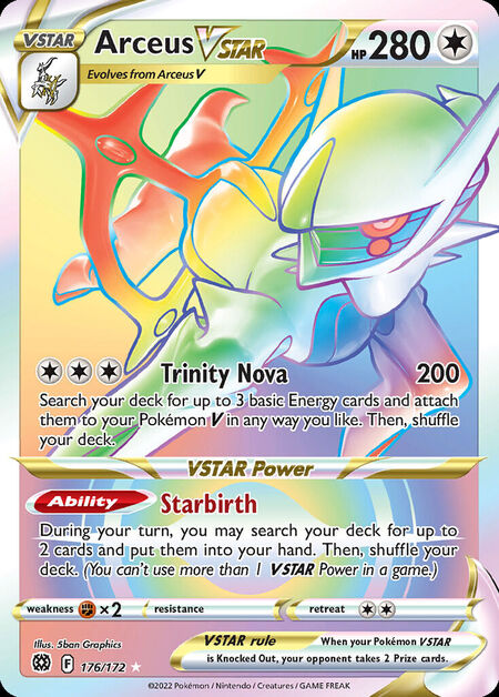 Arceus VSTAR BRS 176