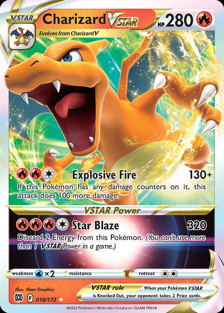 Charizard VSTAR BRS 18