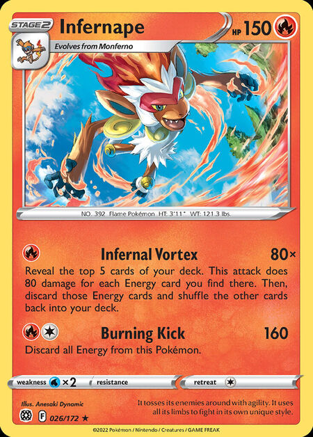 Infernape BRS 26