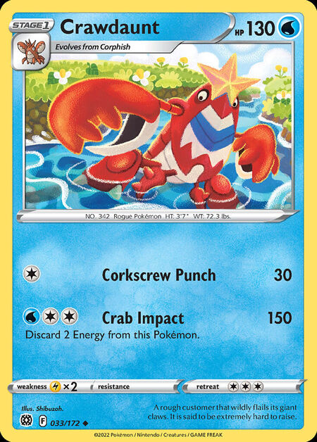 Crawdaunt BRS 33