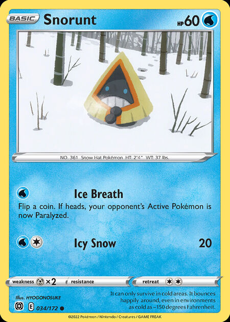 Snorunt BRS 34
