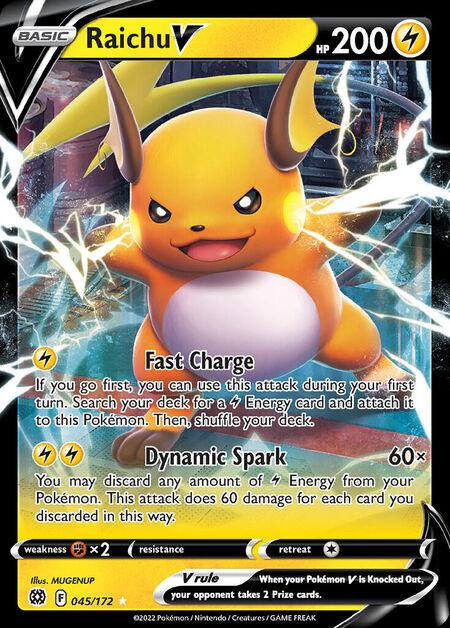 Raichu V BRS 45