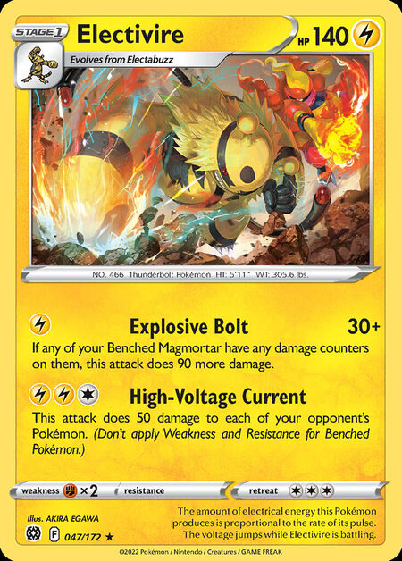 Electivire BRS 47