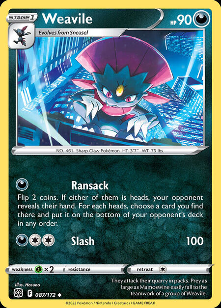 Weavile BRS 87