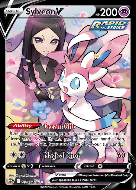 Sylveon V BRS TG14
