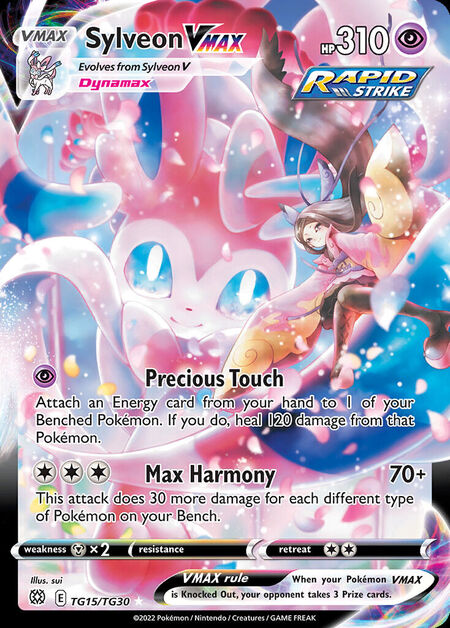 Sylveon VMAX BRS TG15