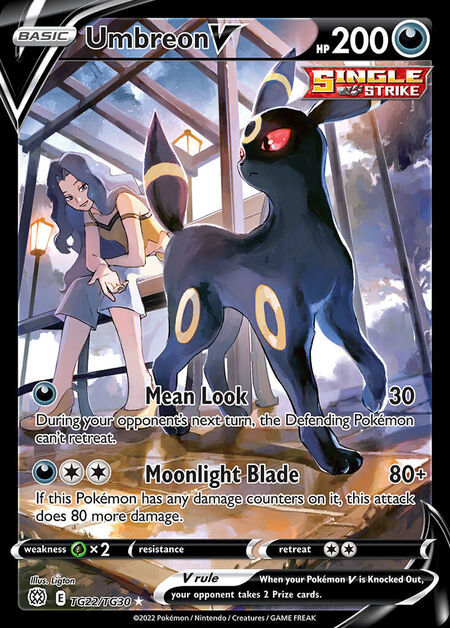 Umbreon V BRS TG22