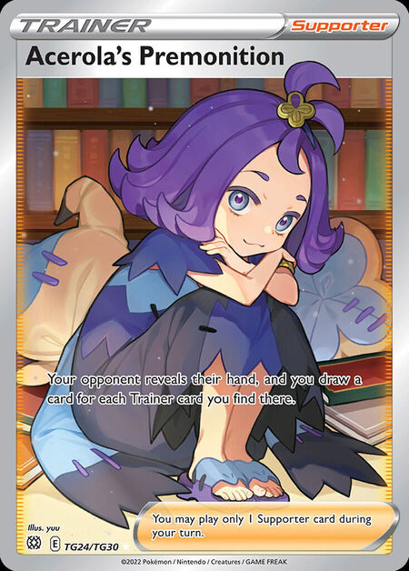 Acerola's Premonition BRS TG24