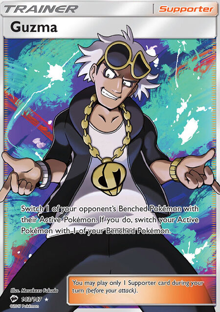 Guzma Burning Shadows 143