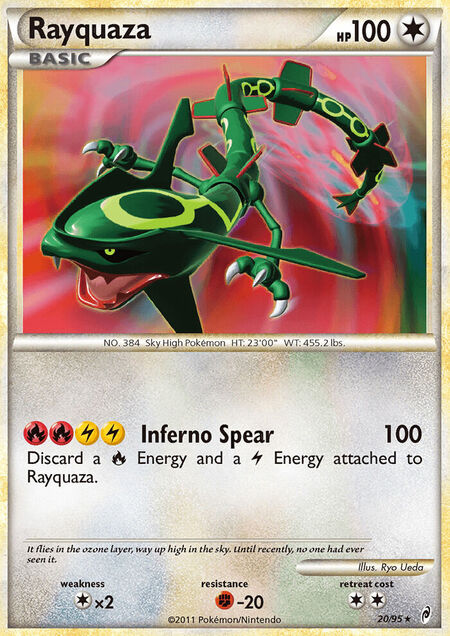 Rayquaza Call of Legends 20