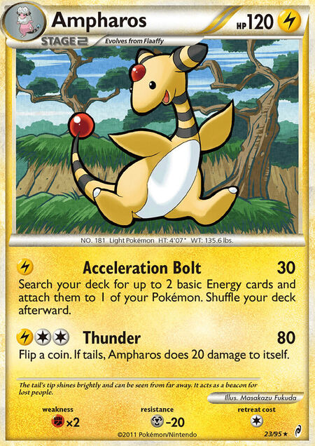 Ampharos Call of Legends 23